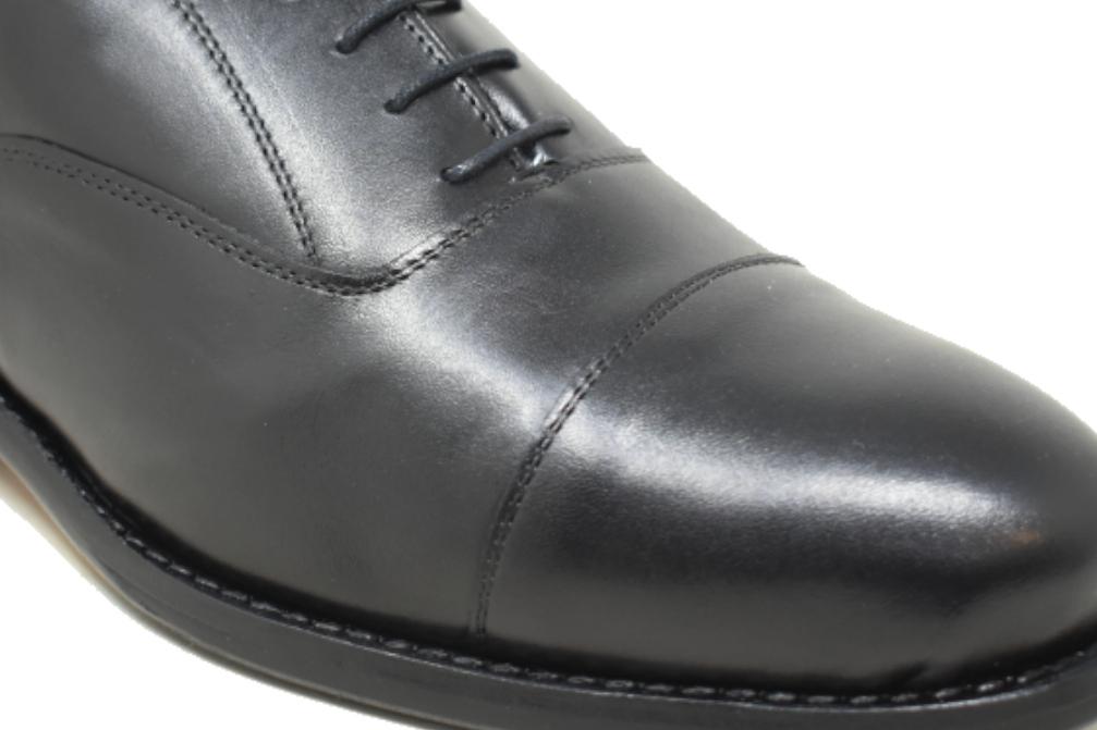 Blucher Paco Cantos 6441 negro para hombre - Zapatos blucher con cordones- vestir hombre