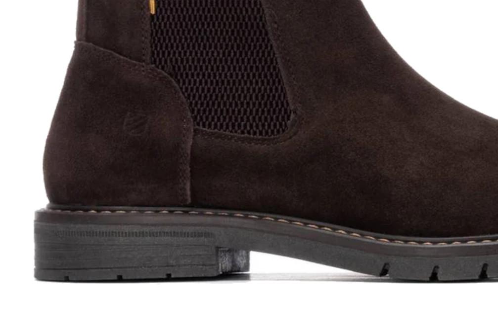 Botin de hombre plano Carmela 162674 en color marrón