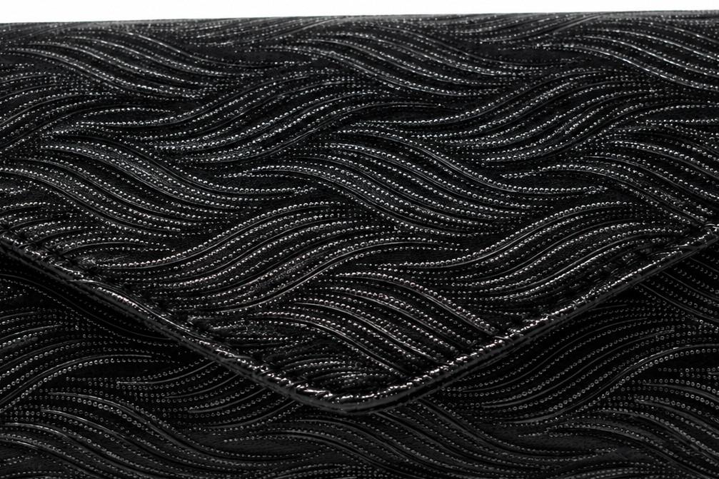 Cartera de mano de Fiesta Negra Menbur AMB52 con Cadena Extraíble