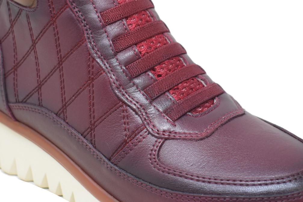 Botines deportivos Erase 4031 en color burdeos