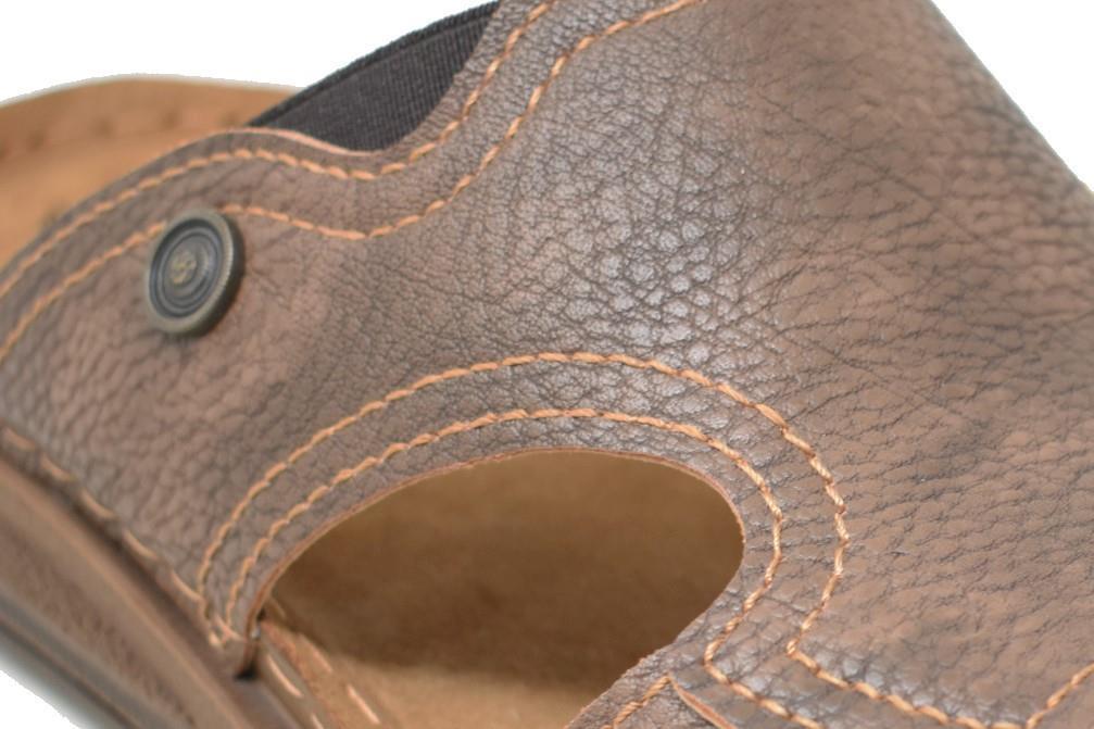 Sandalias cómodas inblu VE000008 en marrón para hombre