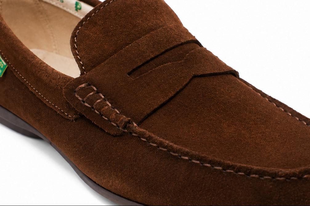 Mocasín náutico Pitillos PIERO 40350 marrón en serraje marrón – Zapato cómodo y elegante para hombre