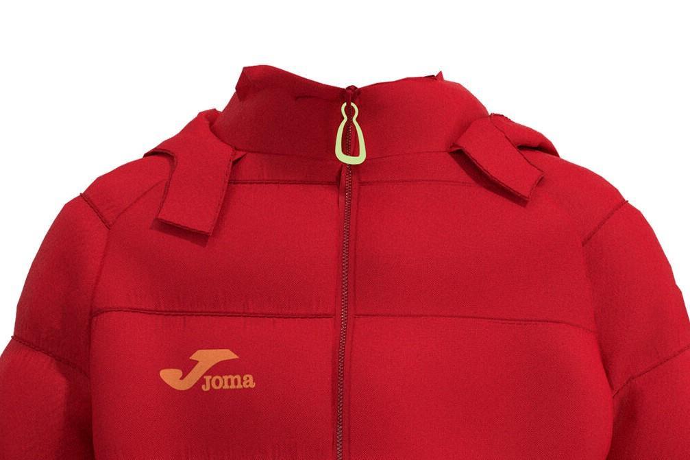 Anorak Joma Metaverse en rojo para niños