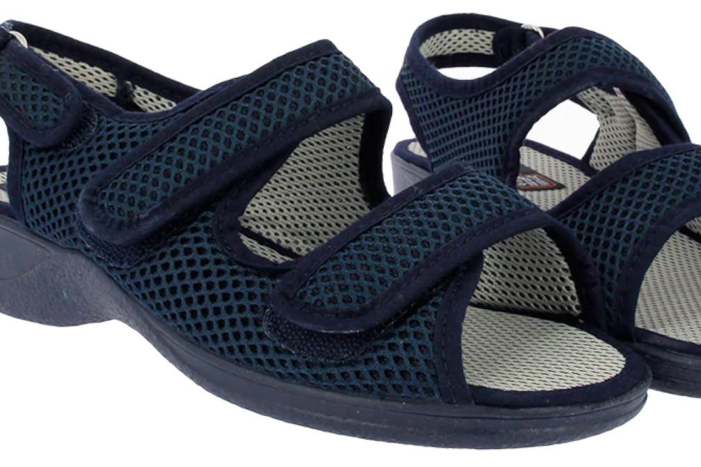 Sandalias Doctor Cutillas 21739 Rejilla Marino Mujer | Cómodas, Transpirables y Ajustables