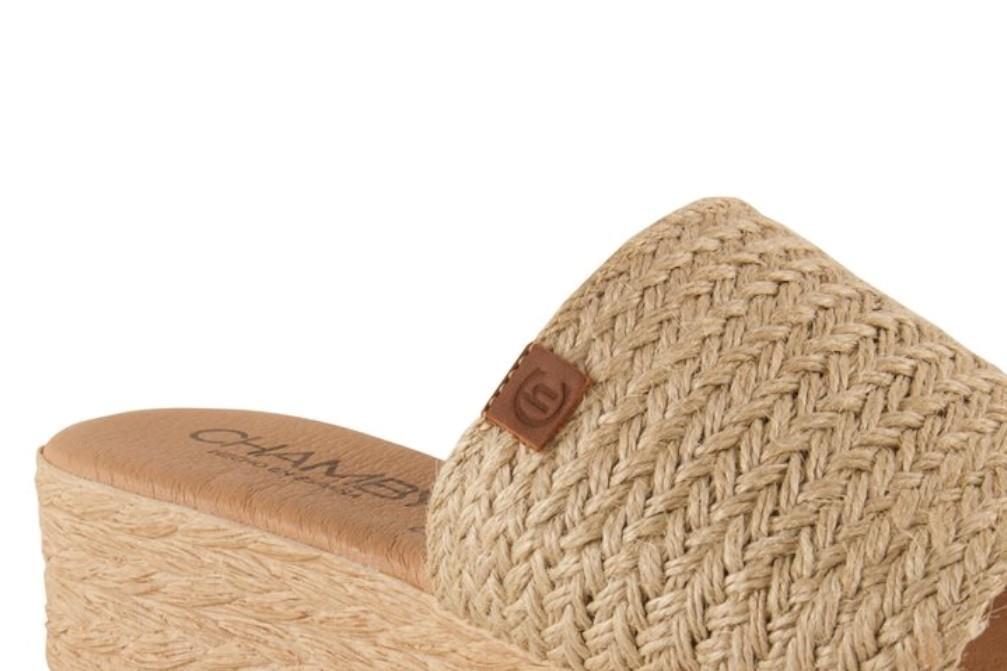 Zueco Chamby 321 de yute para mujer