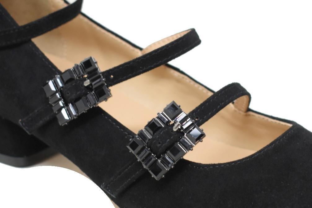 Bailarinas con tacón Alma en Pena I250251 de color negro-Zapatos de fiesta