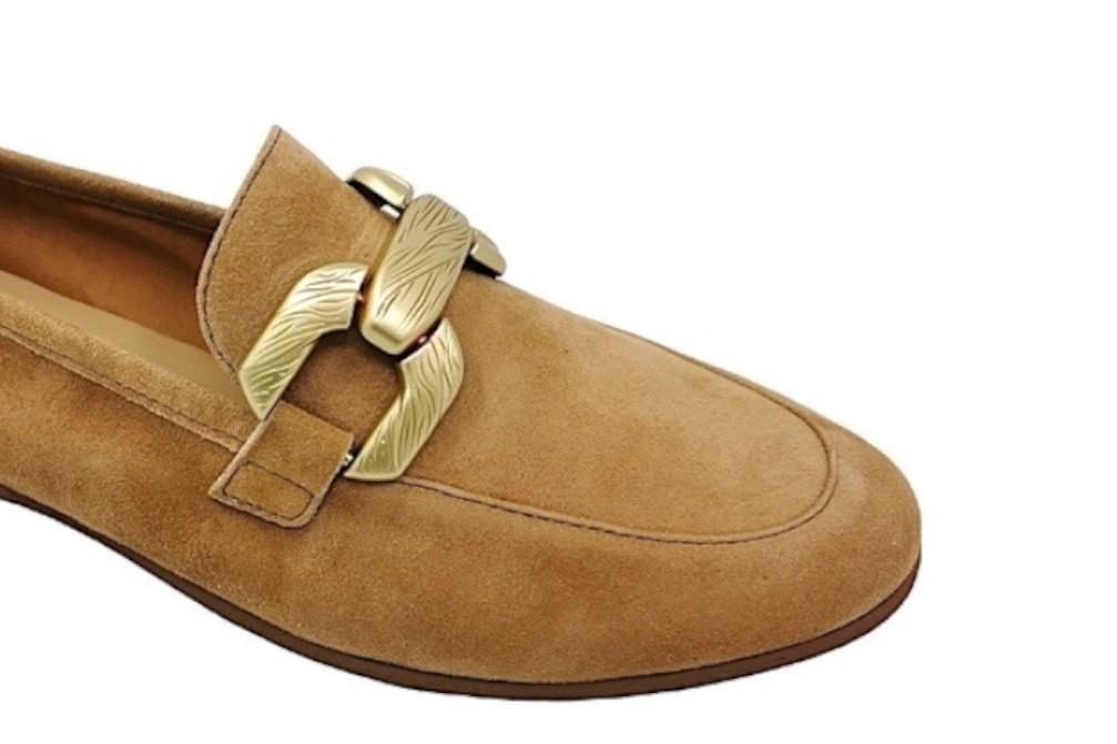 Mocasines Regarde Le Ciel Aida-03 en cuoio para mujer