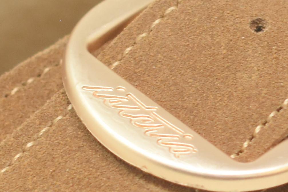 Sandalias doble suela Isteria 1012 camel de Piel para mujer| Sandalias Planas Bio con Hebilla