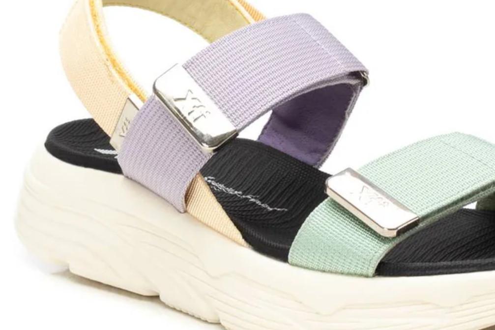 Sandalias deportivas XTI 144073 aqua para mujer | Sandalias cómodas y ligeras para verano