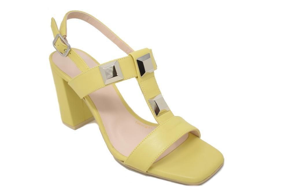 Sandalias de fiesta con tacón alto LODI GALGO en amarillo