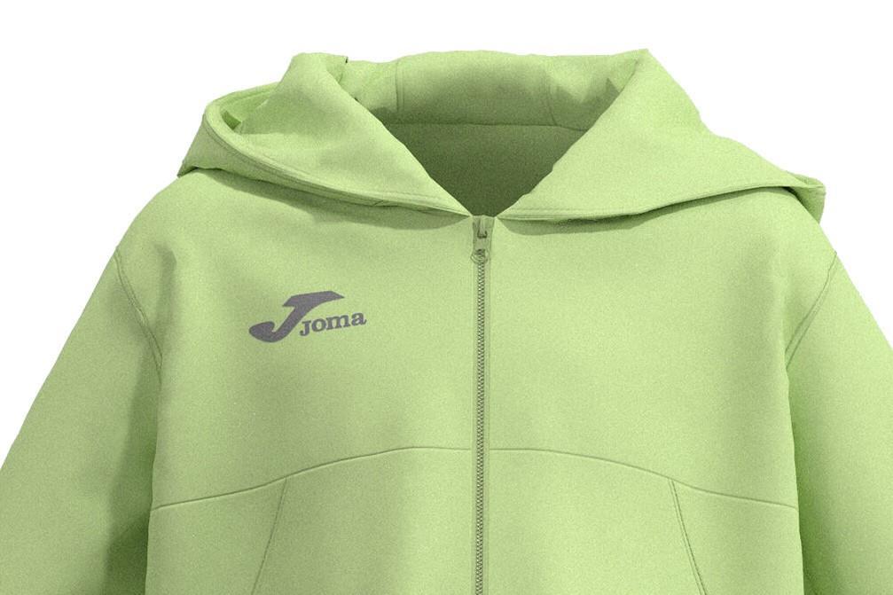 Anorak Joma Metaverse 500764 en verde para niños