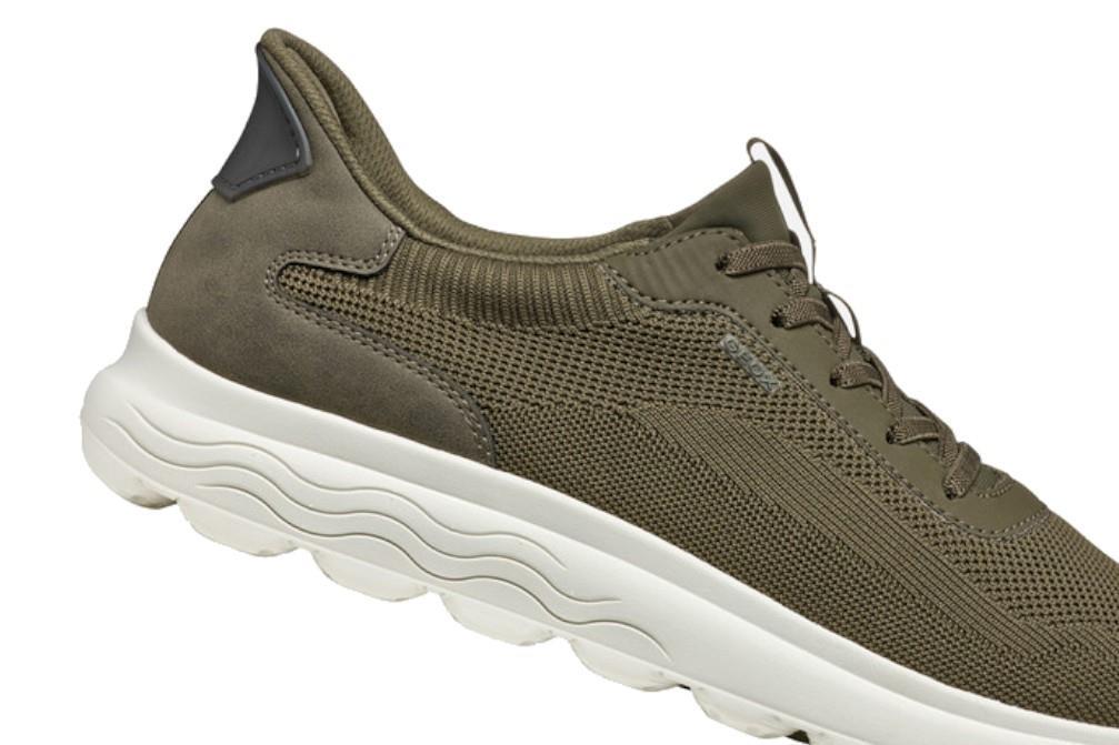 Zapatillas Geox spherica plus en verde para hombre