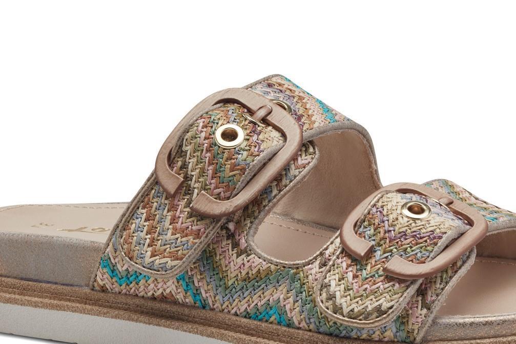 Sandalias planas Tamaris 1-27505-42-402 en beige para mujer