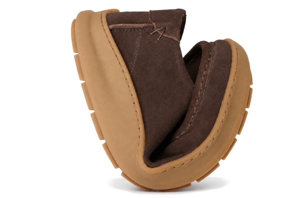 Zapatos con cordones Walk and Fly Paso Tramuntana 7001 B6 de ante para hombre