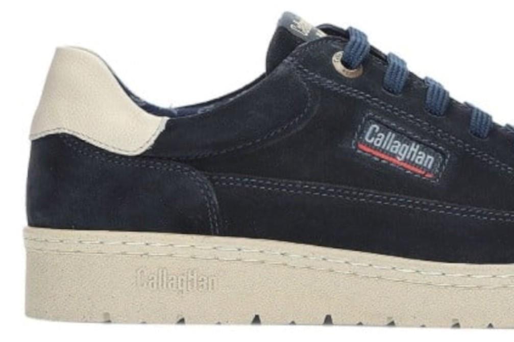 Zapato deportivos Callaghan 55215 Petete para hombre en azul marino