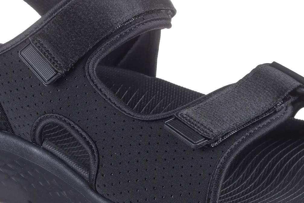 Sandalias Skechers Slip-Ins GO WALK Flex SD Easy Entry 229210 Negro Hombre | Ultraligeras y Cómodas