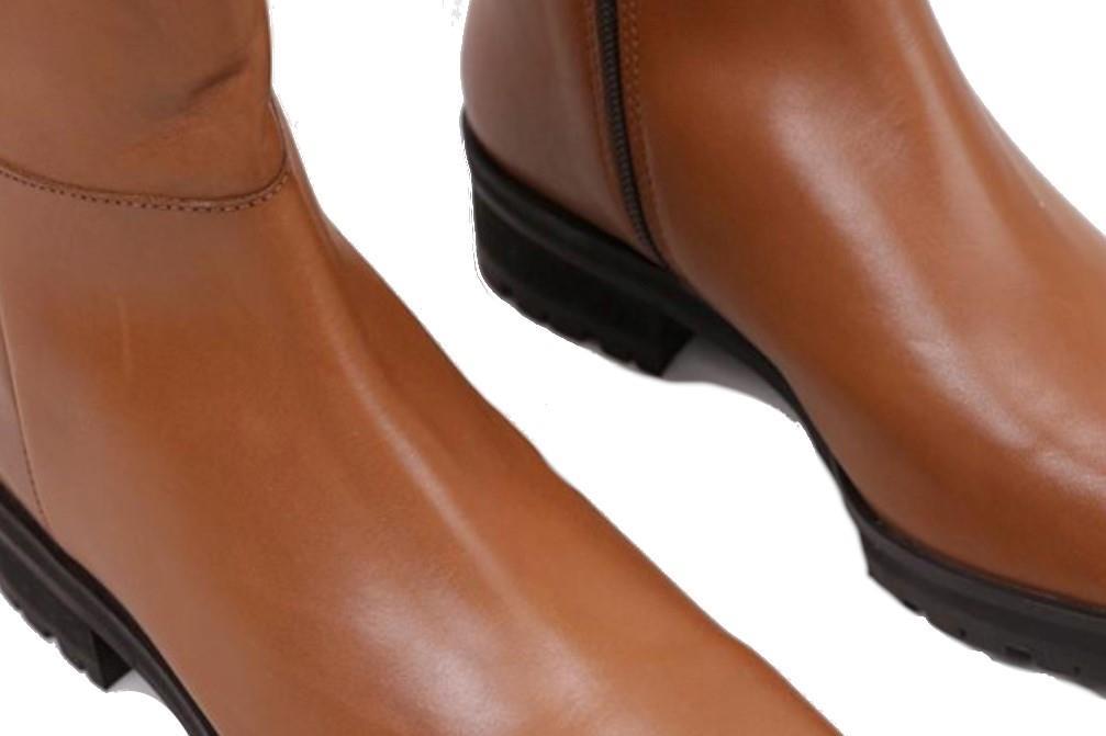 Botines Top3 23933 en cuero para mujer