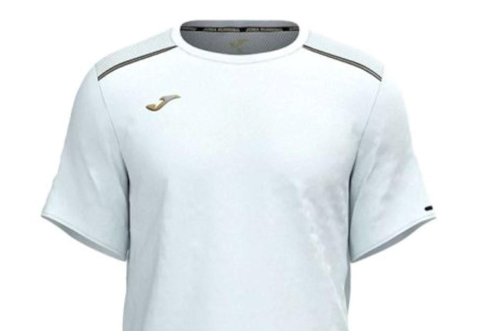 Camiseta manga corta Joma R-NIGHT en blanco para hombre