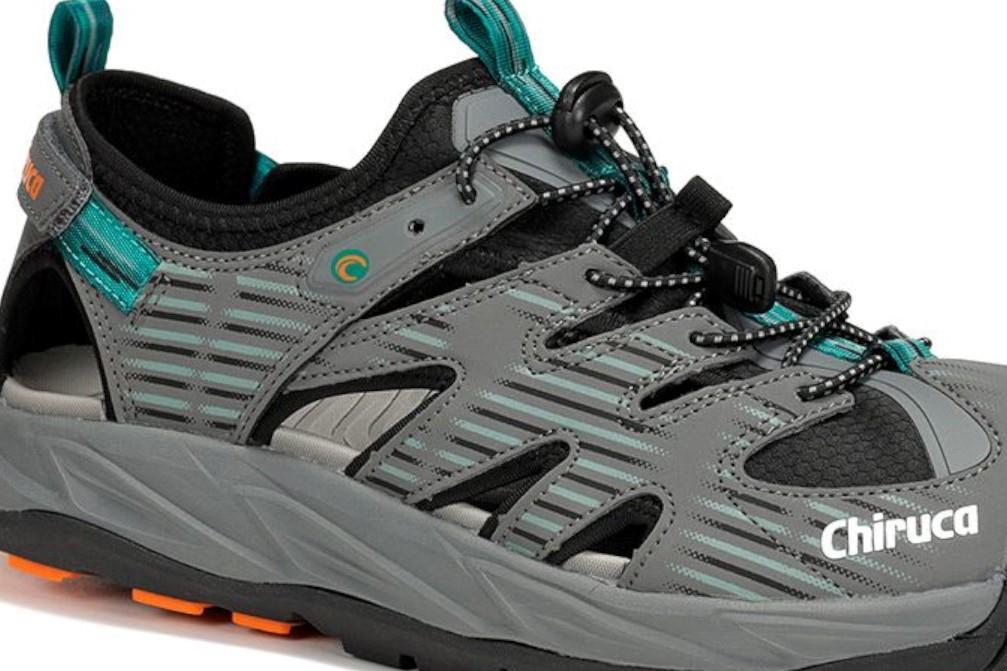 Sandalias cangrejeras Chiruca Sargazos 08 en gris para hombre