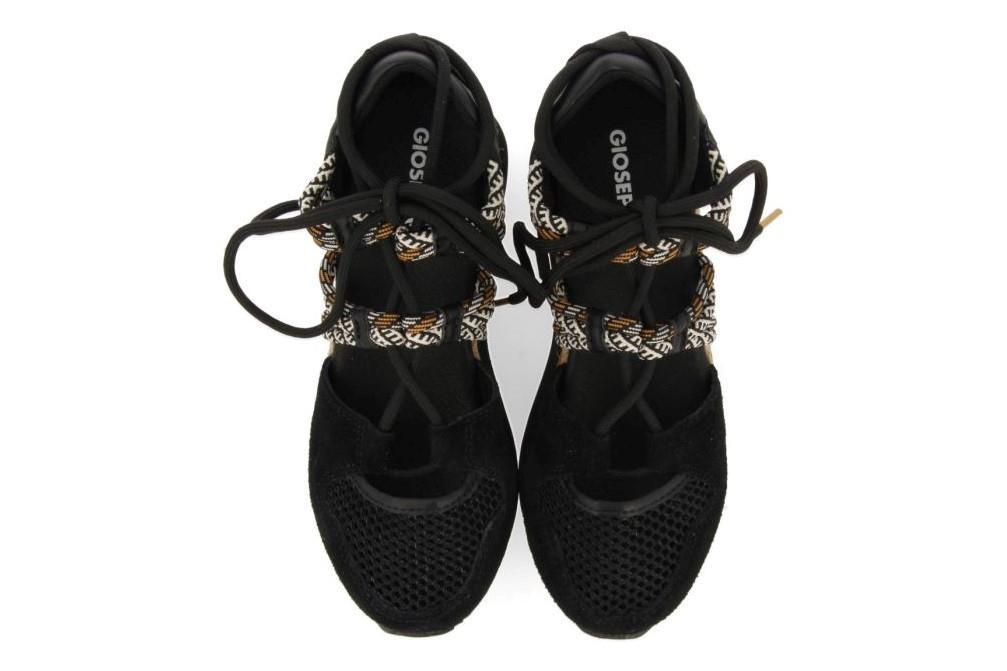 Sneakers abiertos Gioseppo IONA para mujer de color negro