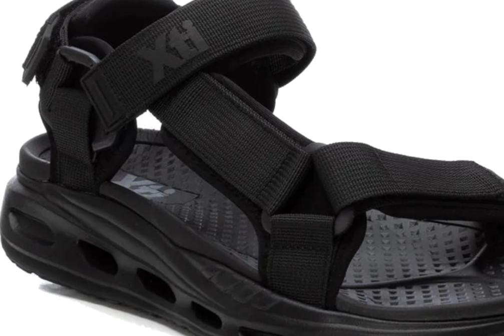 Sandalias deportivas XTI 144105 negras para hombre | Sandalias cómodas y ligeras para verano