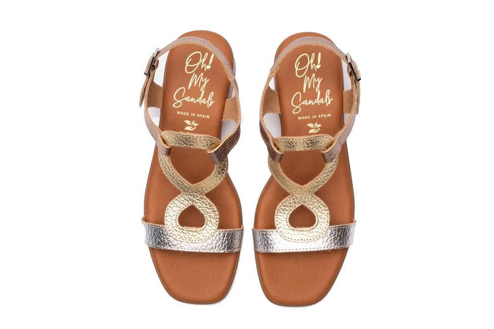 Sandalias Oh! My Sandals Leila 5607 para mujer en cava