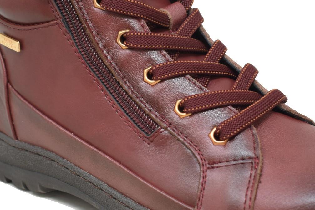 Botines con cordones Coronel Tapiocca T725-15 en burdeos
