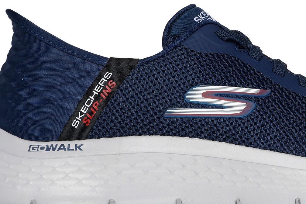Zapatilla Skechers Slip-ins: GO WALK Flex - Hands Up en marino para hombre