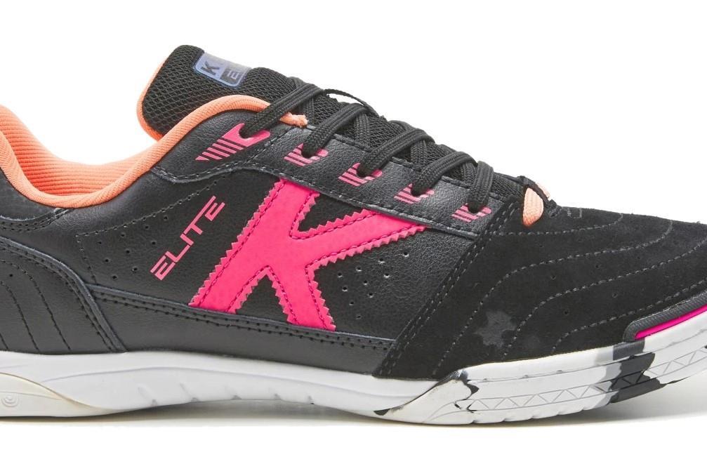 Zapatilla de Fútbol Sala Kelme Elite 55904 en color Negro y Fucsia para hombre