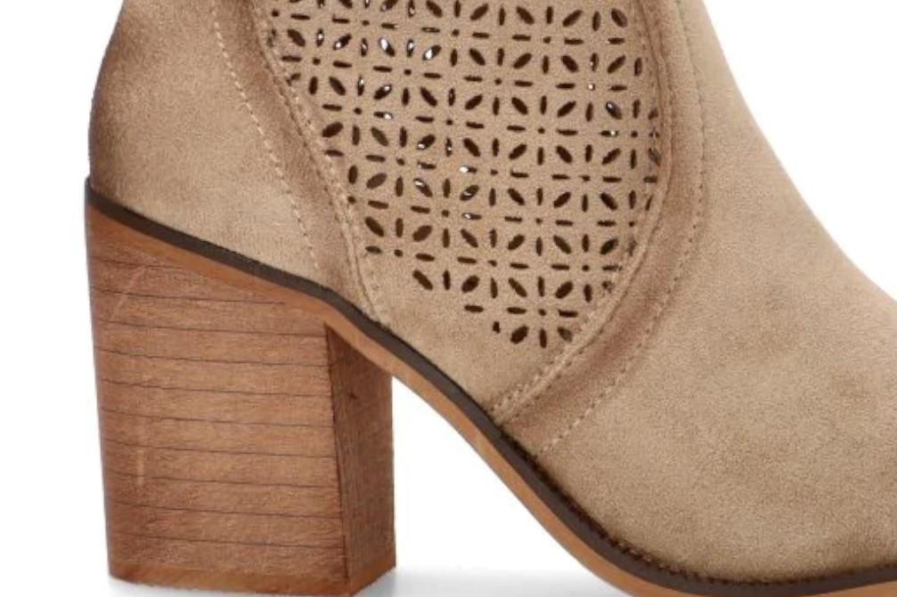 Botines de verano Etika 31121 ELAFONISI 01 en taupe para mujer