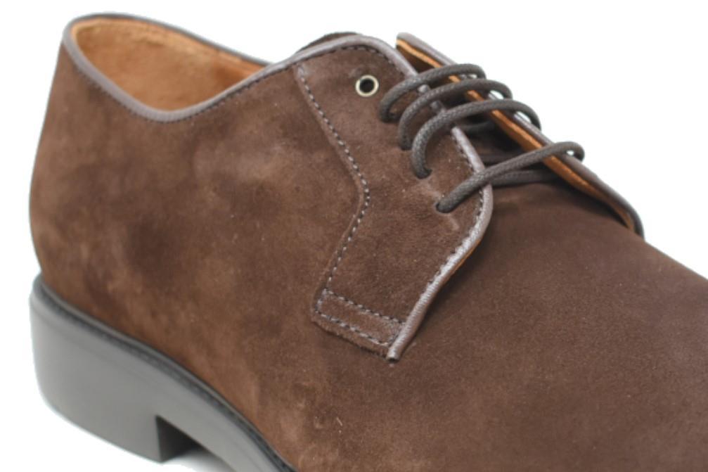 Zapatos con cordones Angel Sansano 25005 en marrón para hombre