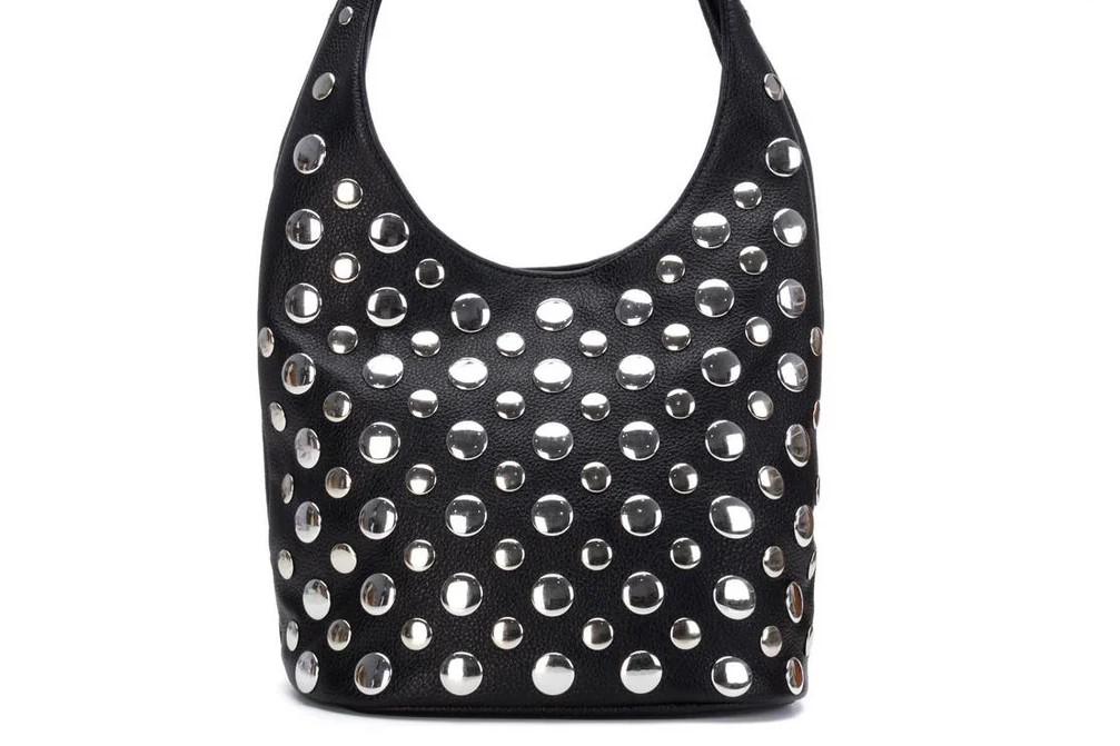 Bolso de hombro tipo shopper para mujer XTI 18456801 en negro