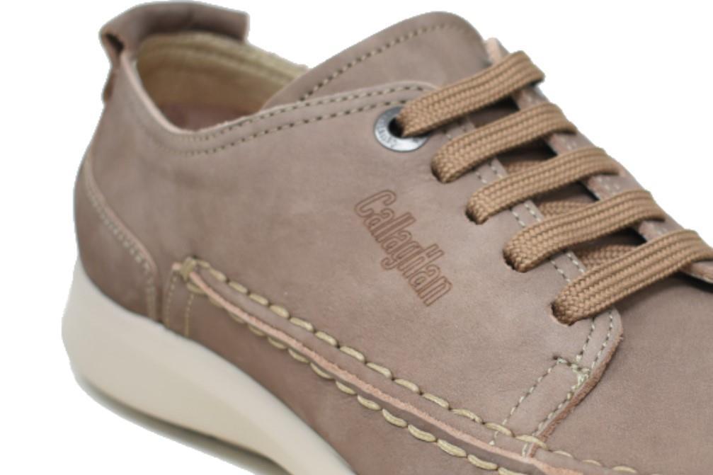 Zapatos con cordones Callaghan 62200 Kiowa en taupe para hombre