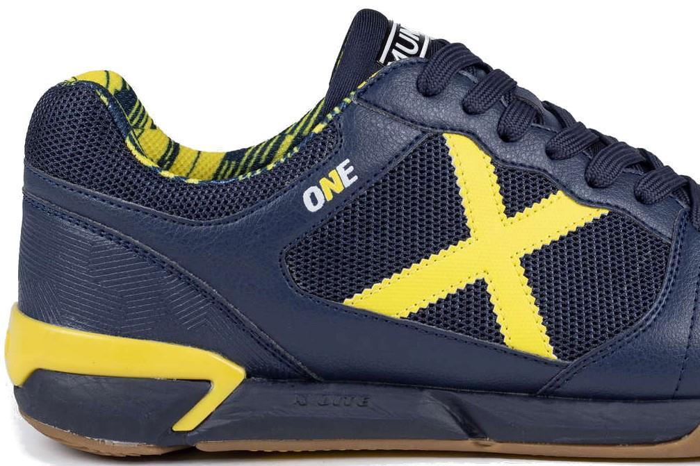 Zapatillas de fútbol sala Munich ONE 69 en marino para hombre