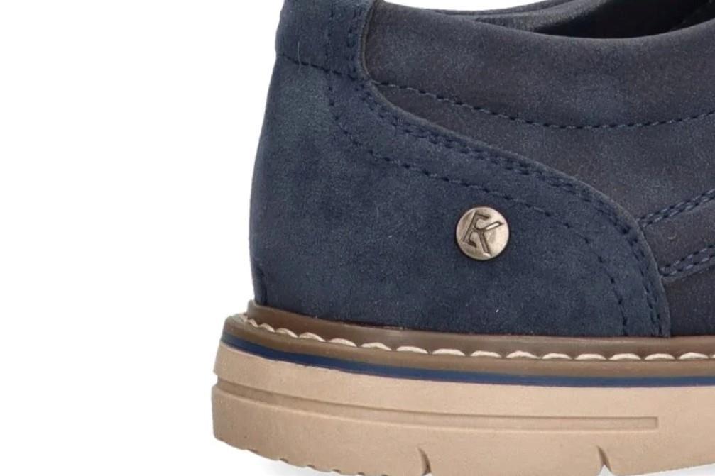 Zapatos oxfortd Etika 60927 KAUNAS en color azul