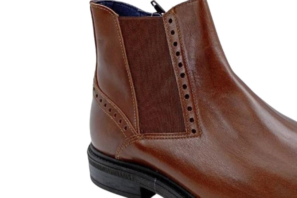 Botines chelsea Pitillos 40242 en cuero