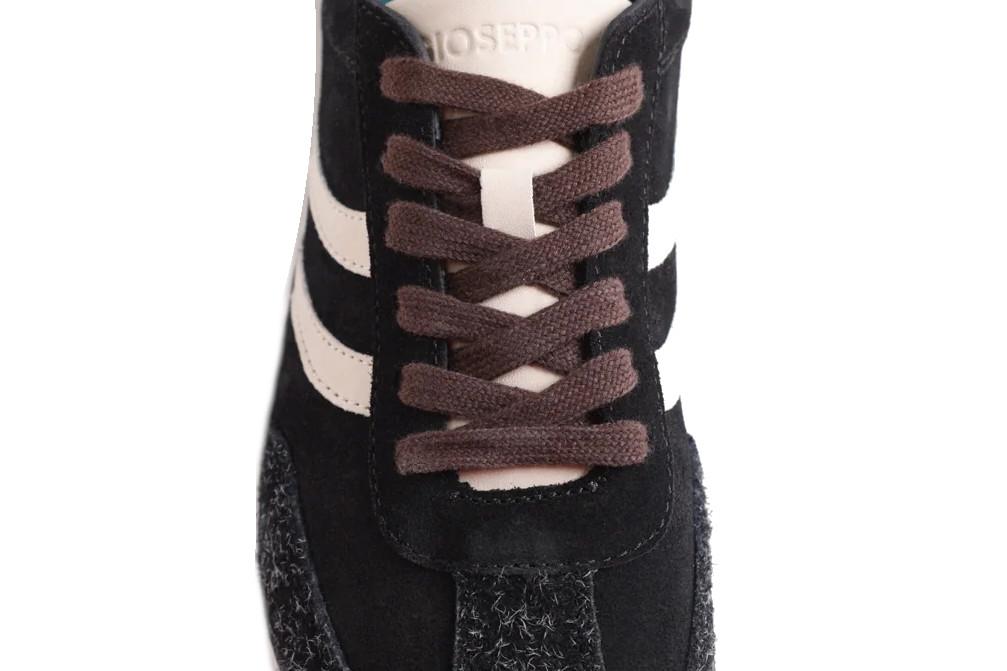 Zapatillas deportivas Barefoot Gioseppo 80250 de Piel en negro para mujer