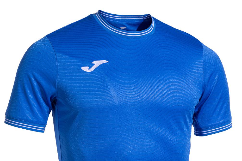 Camiseta manga corta de Fútbol Joma Toletum V 103662 azul para Hombre de Poliéster Reciclado