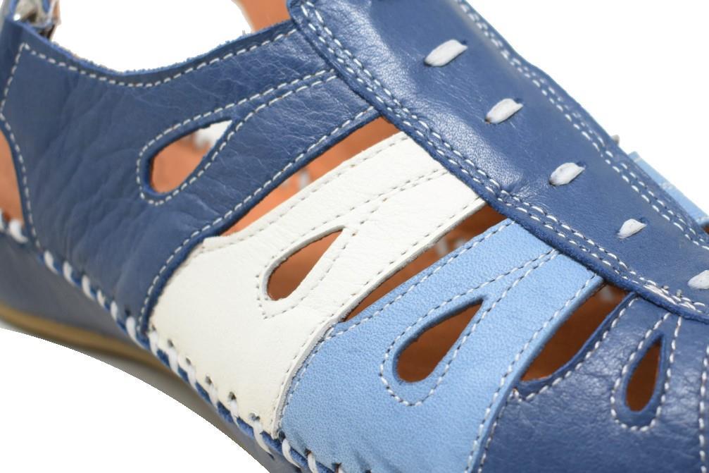 Sandalias Erase 793-62 en azul para mujer
