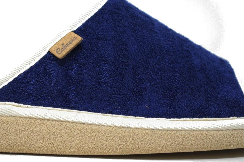 Zapatillas de casa Cabrera 2911 en azul para hombre