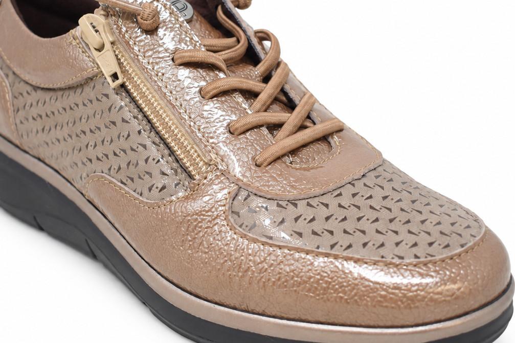 Zapatillas deportivas Casual Pitillos 11501 Topo Marrón Mujer – Zapatos Cómodos