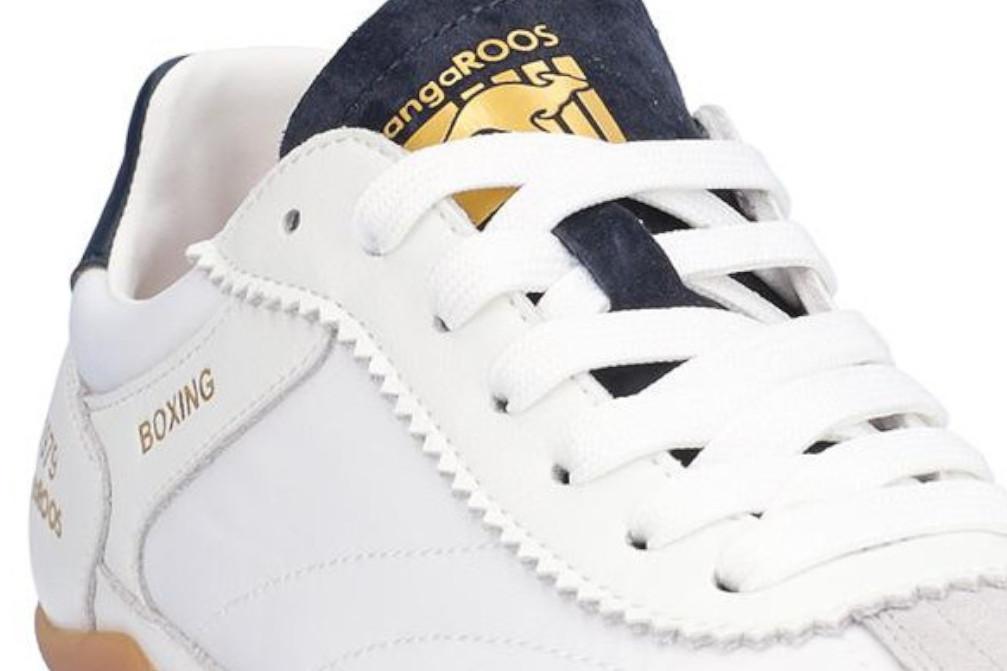 Zapatillas deportivas Kangaroos K-039 en color blanco para mujer