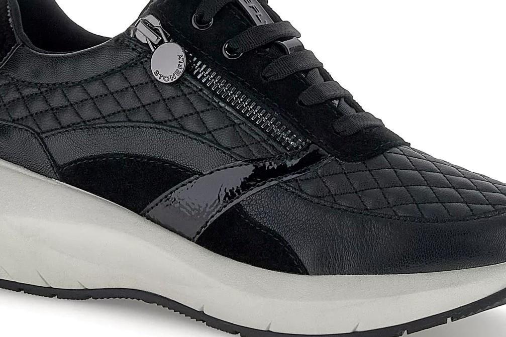 Zapatillas deportivas Stonefly TWINS 2 en negro para mujer
