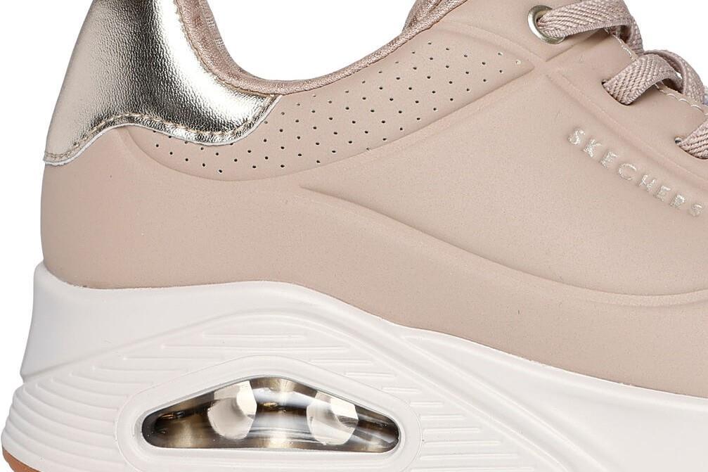 Zapatillas Skechers Uno - Shimmer Away 155196 en natural para mujer