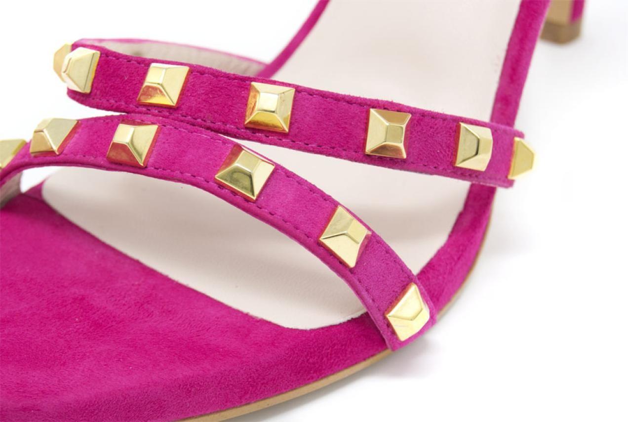 Sandalias de Fiesta de Tacón Lodi-INES – Elegantes para Mujer color fuxia