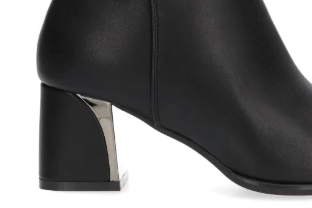Botines de tacón ETIKA PESCARA 32418 en color negro para mujer