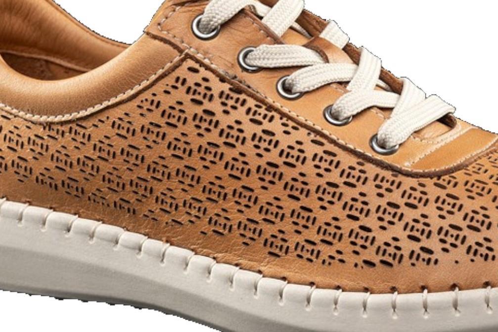 Zapatillas deportivas Erase 030-169 en cuero para mujer