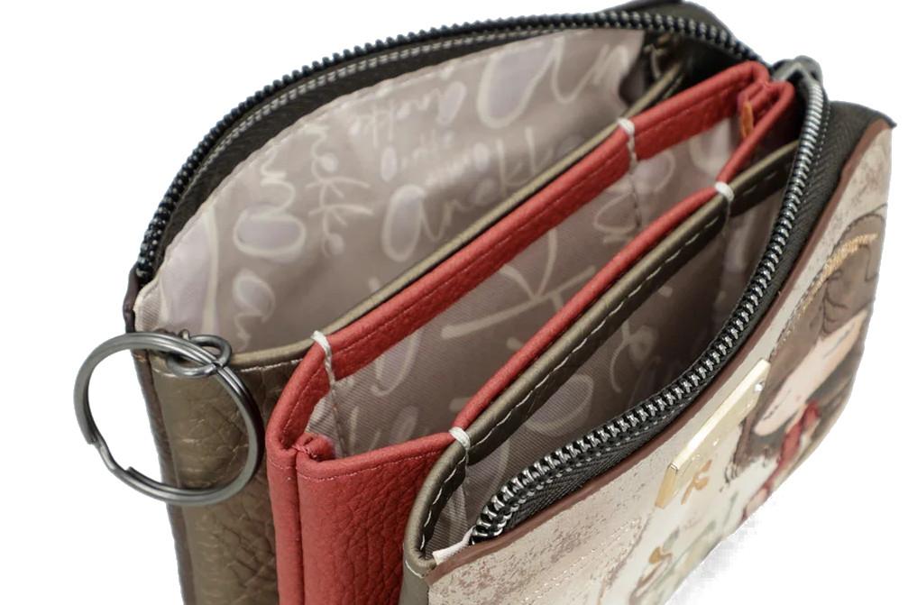Monedero 3 compartimento Muse 42709-010 multicolor