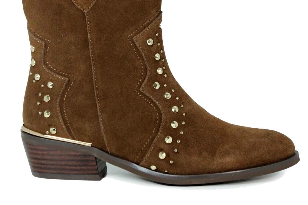 Botines cowboy Alma en Pena I2552755 en color camel