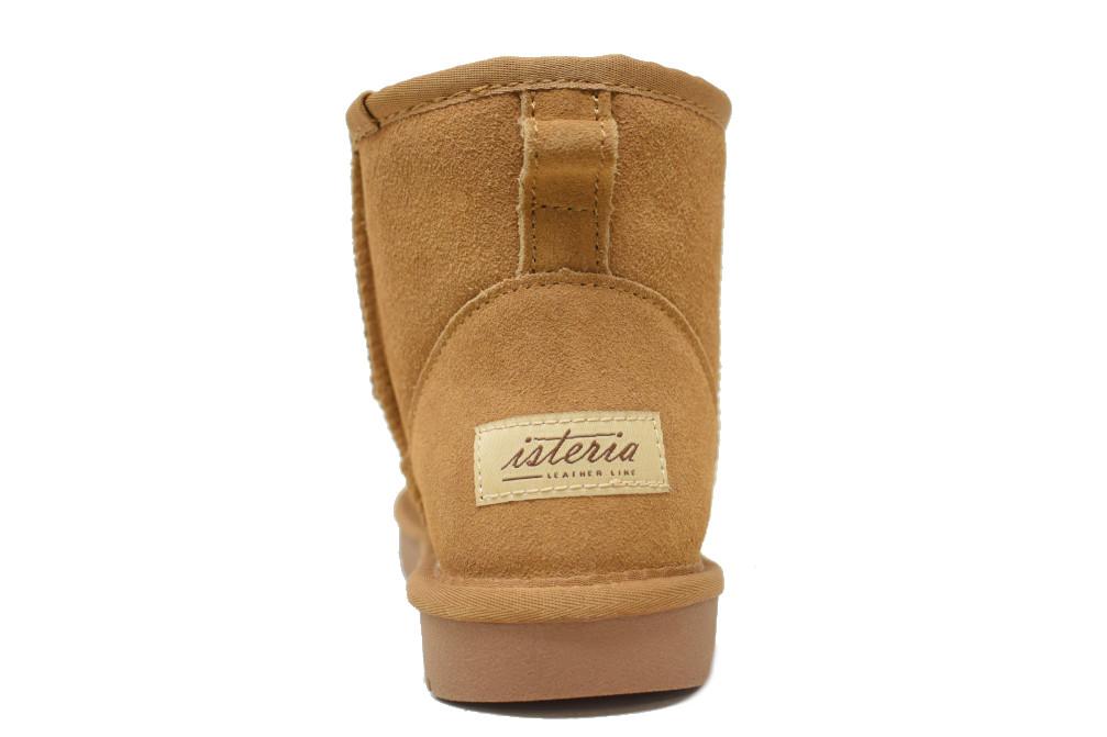 Botines snow de piel Isteria 512 en cuero